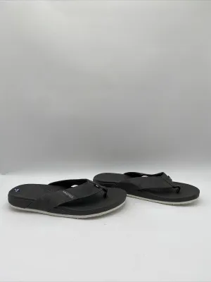 Nautica Clarkson Men's 2 Flip Flops Gray Size 10