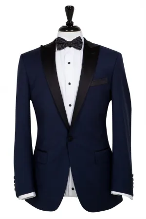 Navy Blue Tuxedo - Super 130s 100%  Wool