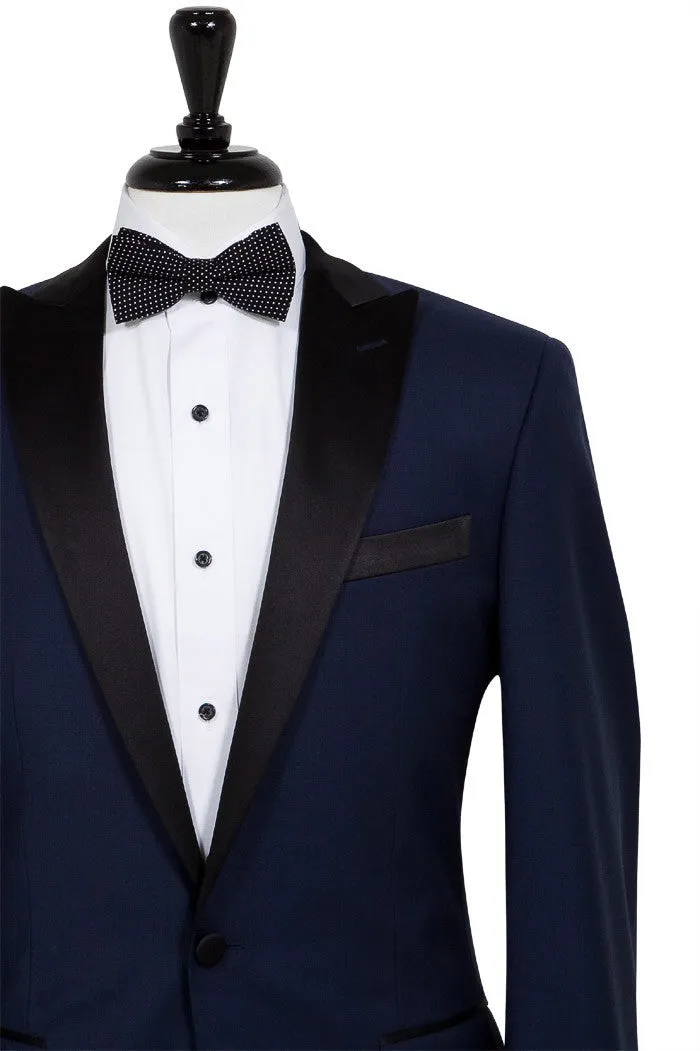 Navy Blue Tuxedo - Super 130s 100%  Wool