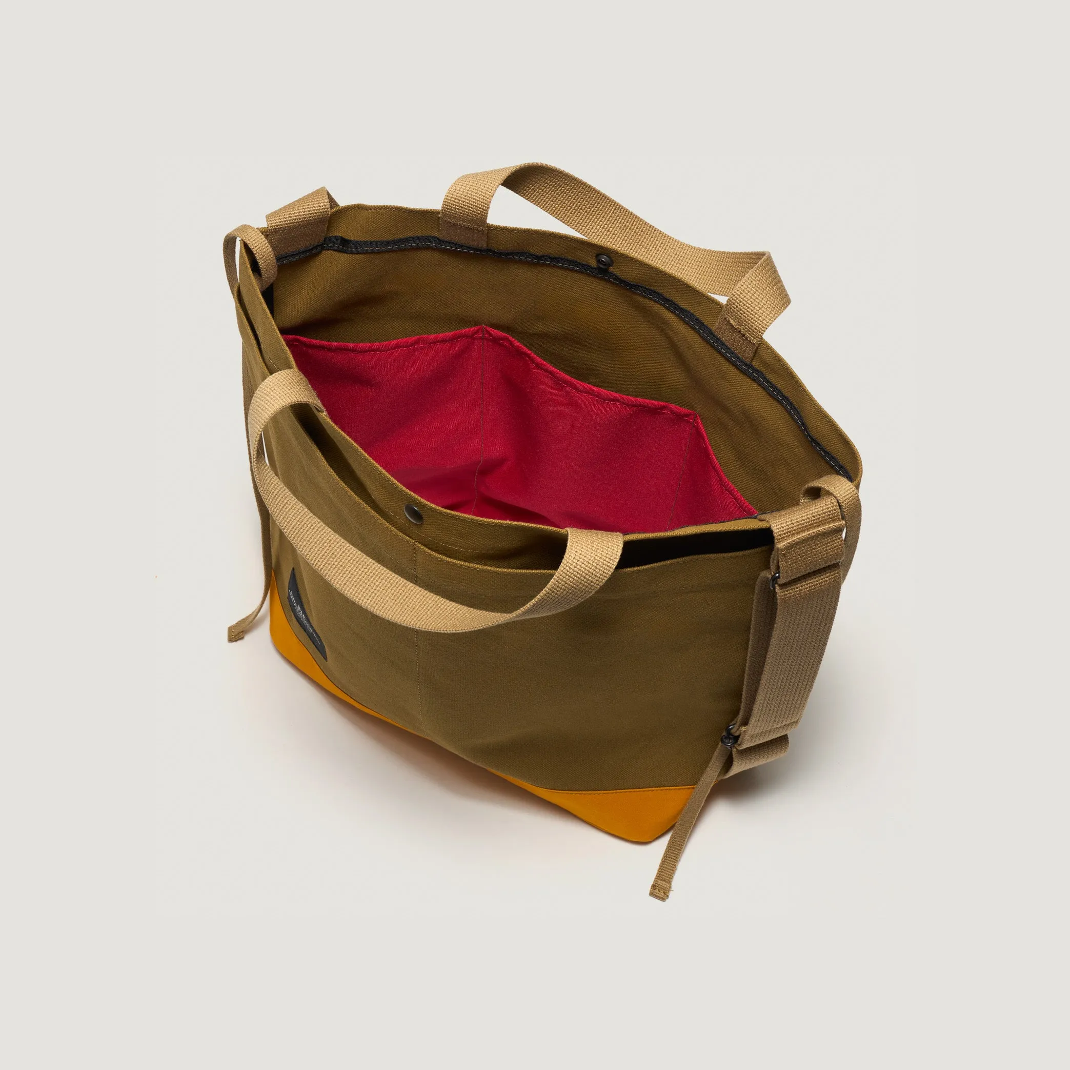 New York Tote Medium, Special Edition: Orange/Brown