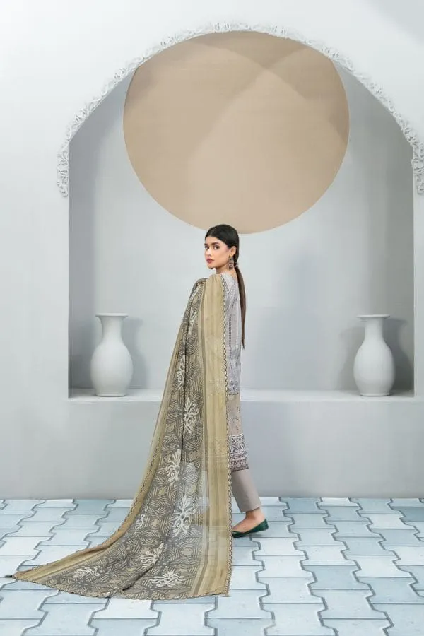 Nimral By Tawakkal Fabrics 3 Piece Unstitch Lawn Collection  D-8633