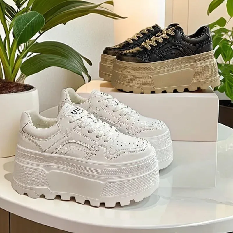 Non-slip 2025 Women Designer Vulcanized Lace-up resistant Sneakers