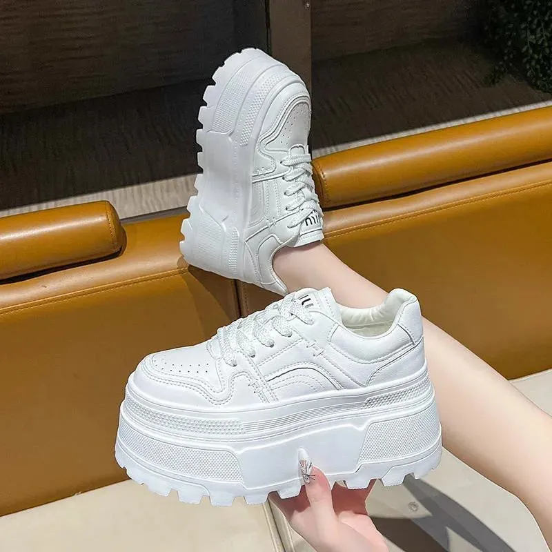 Non-slip 2025 Women Designer Vulcanized Lace-up resistant Sneakers