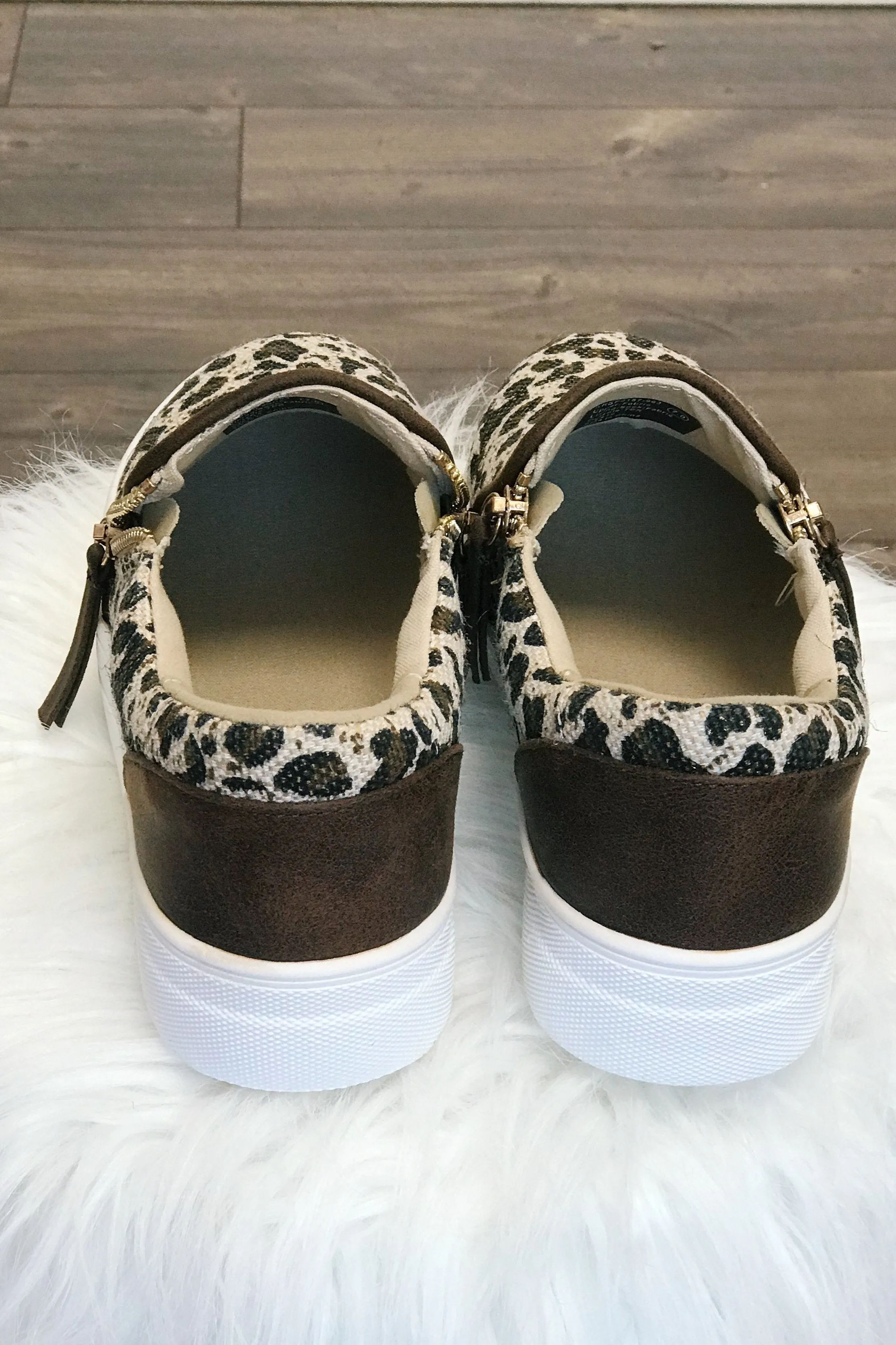 Not Rated Timbre Sneakers- Leopard