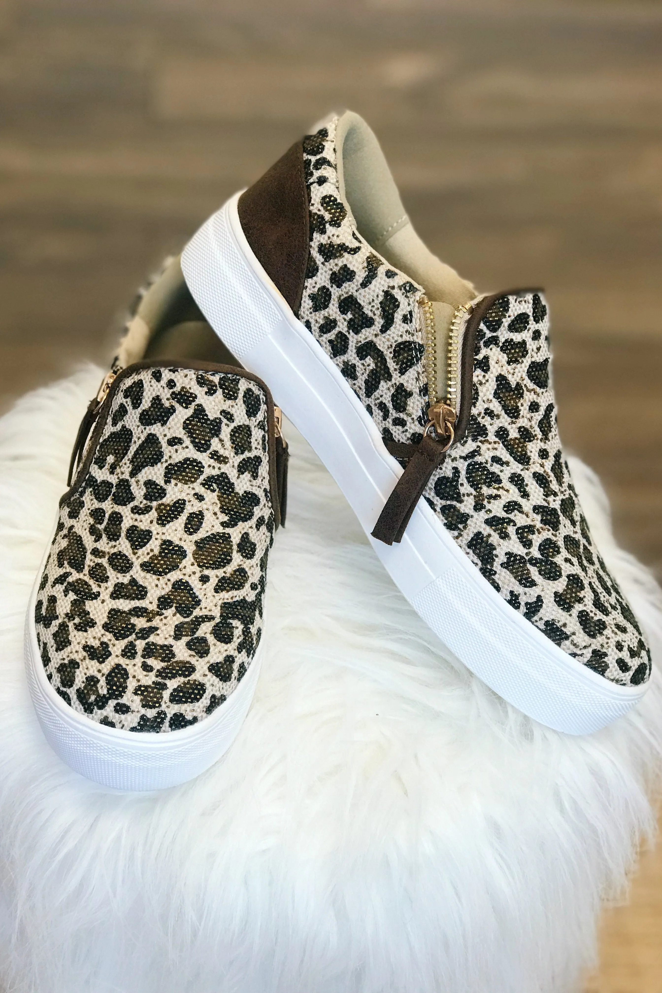 Not Rated Timbre Sneakers- Leopard