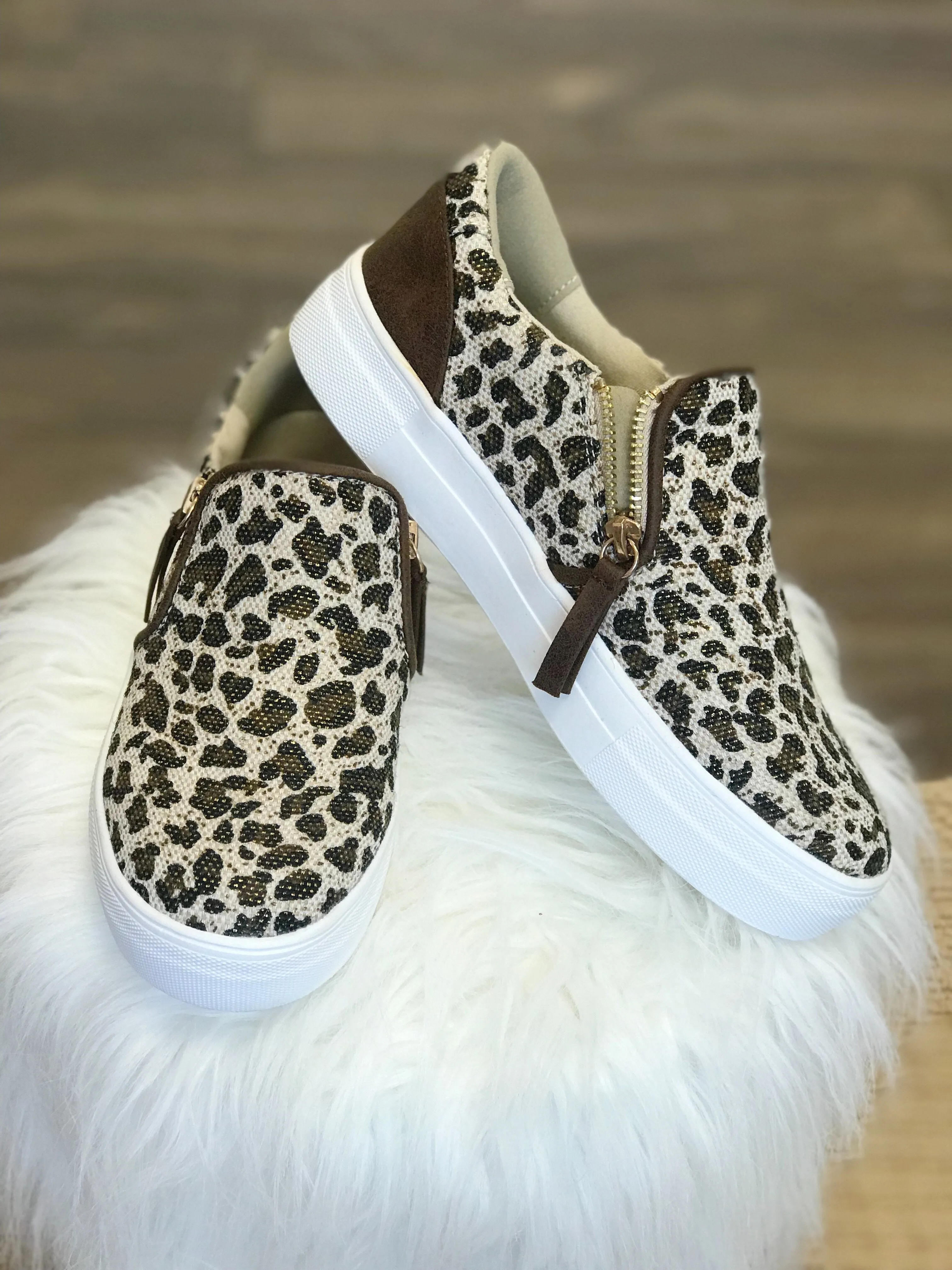 Not Rated Timbre Sneakers- Leopard