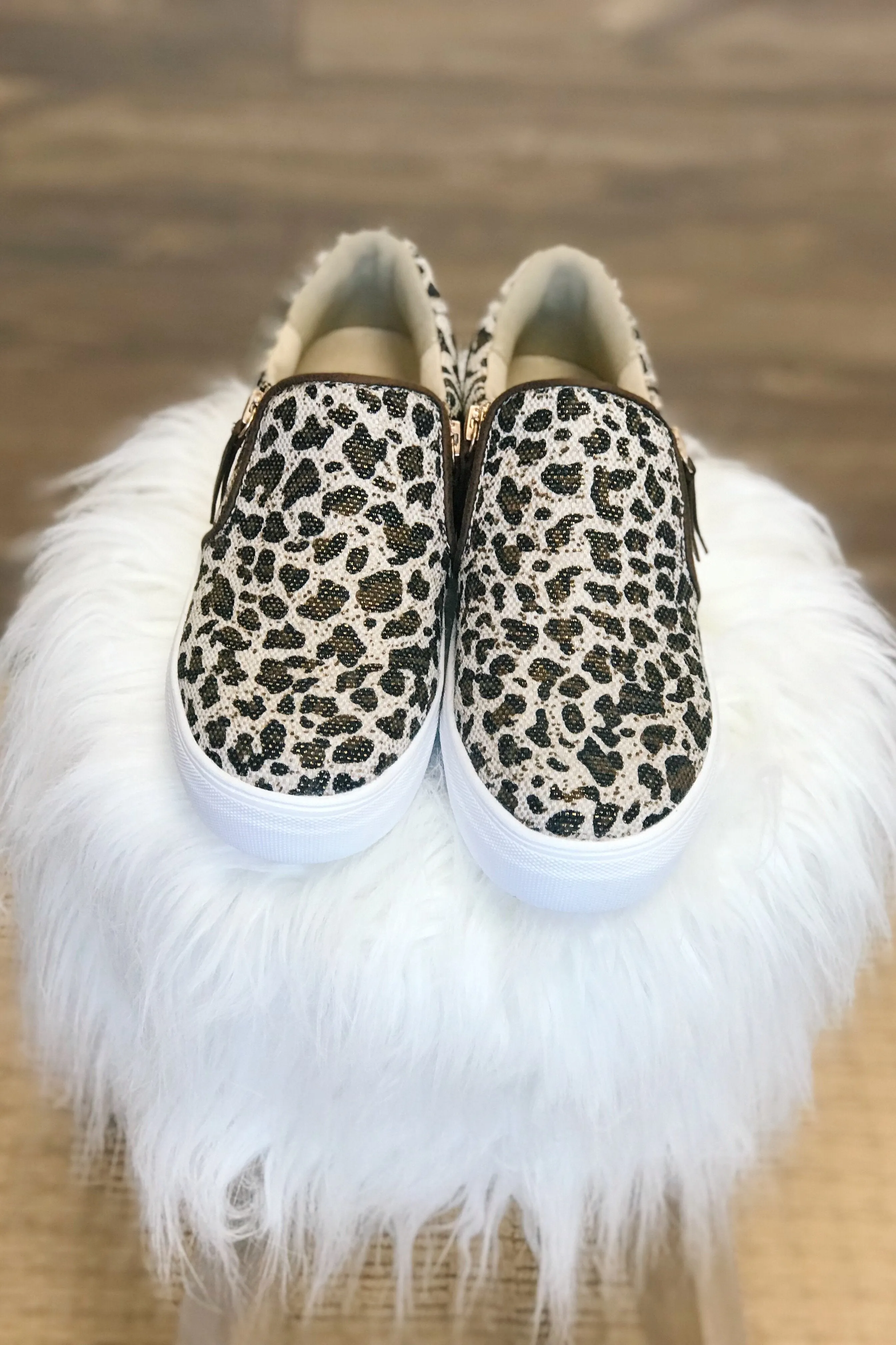 Not Rated Timbre Sneakers- Leopard
