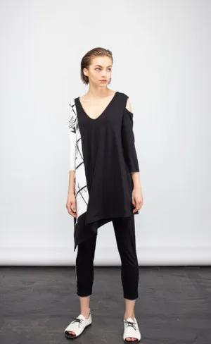 NY 77 Design Cold Shoulder Top
