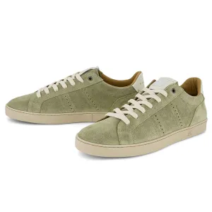 ODILE MEN'S SUEDE SNEAKER - GREEN