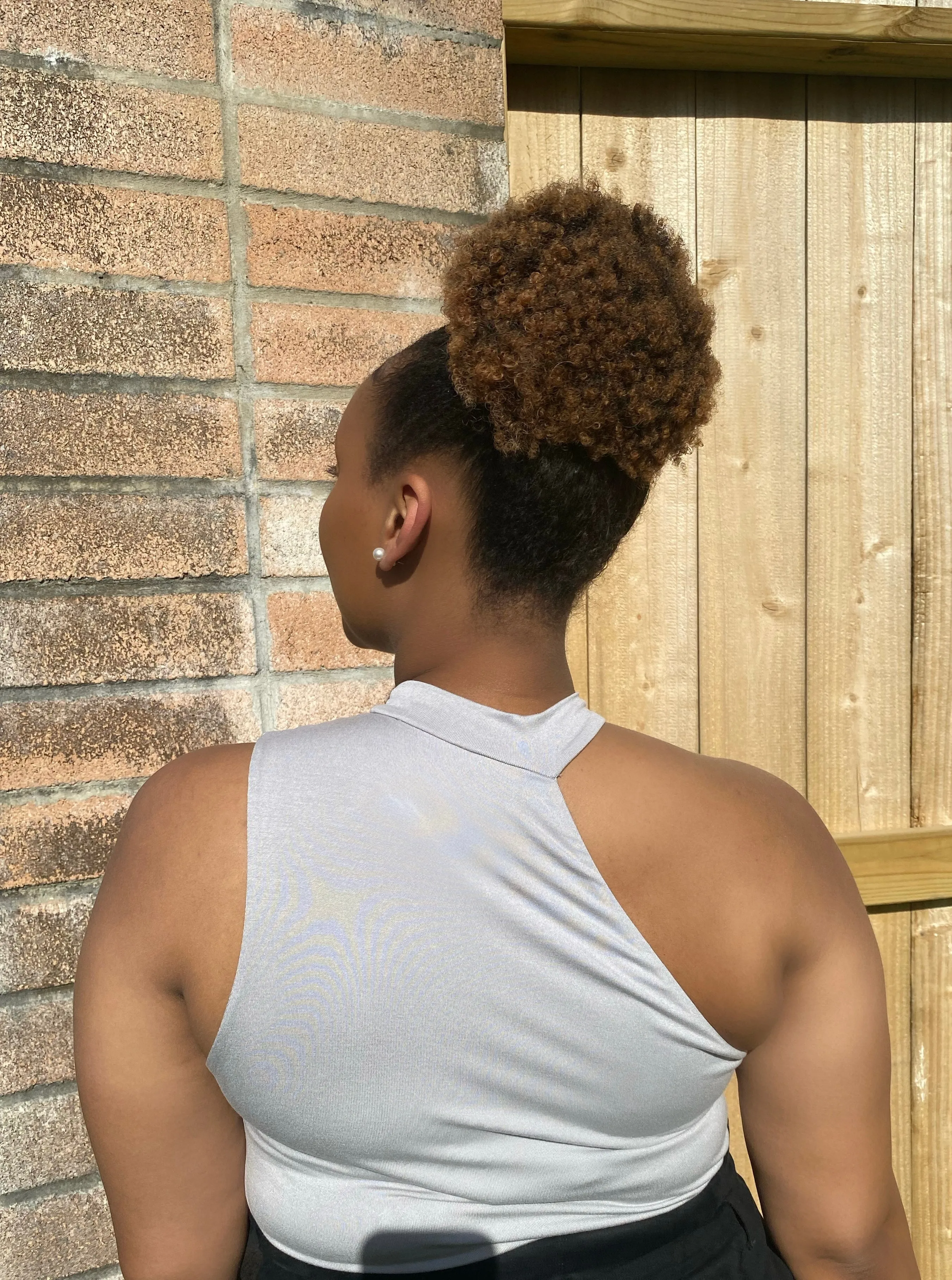 One Shoulder Mock Neck Body Suit