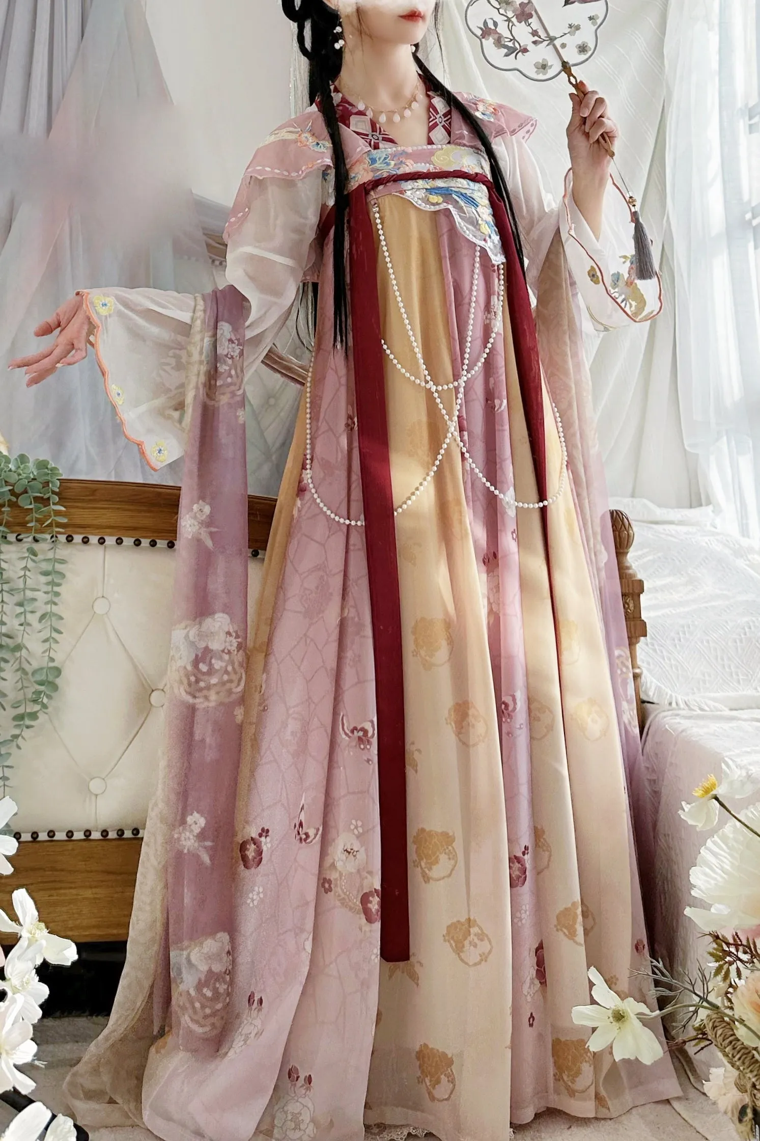 Pastel color daily Hanfu yc50075