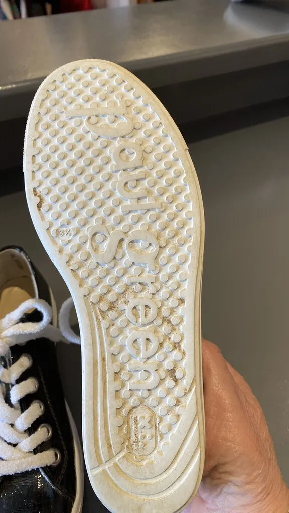 Patent Platform Sneakers