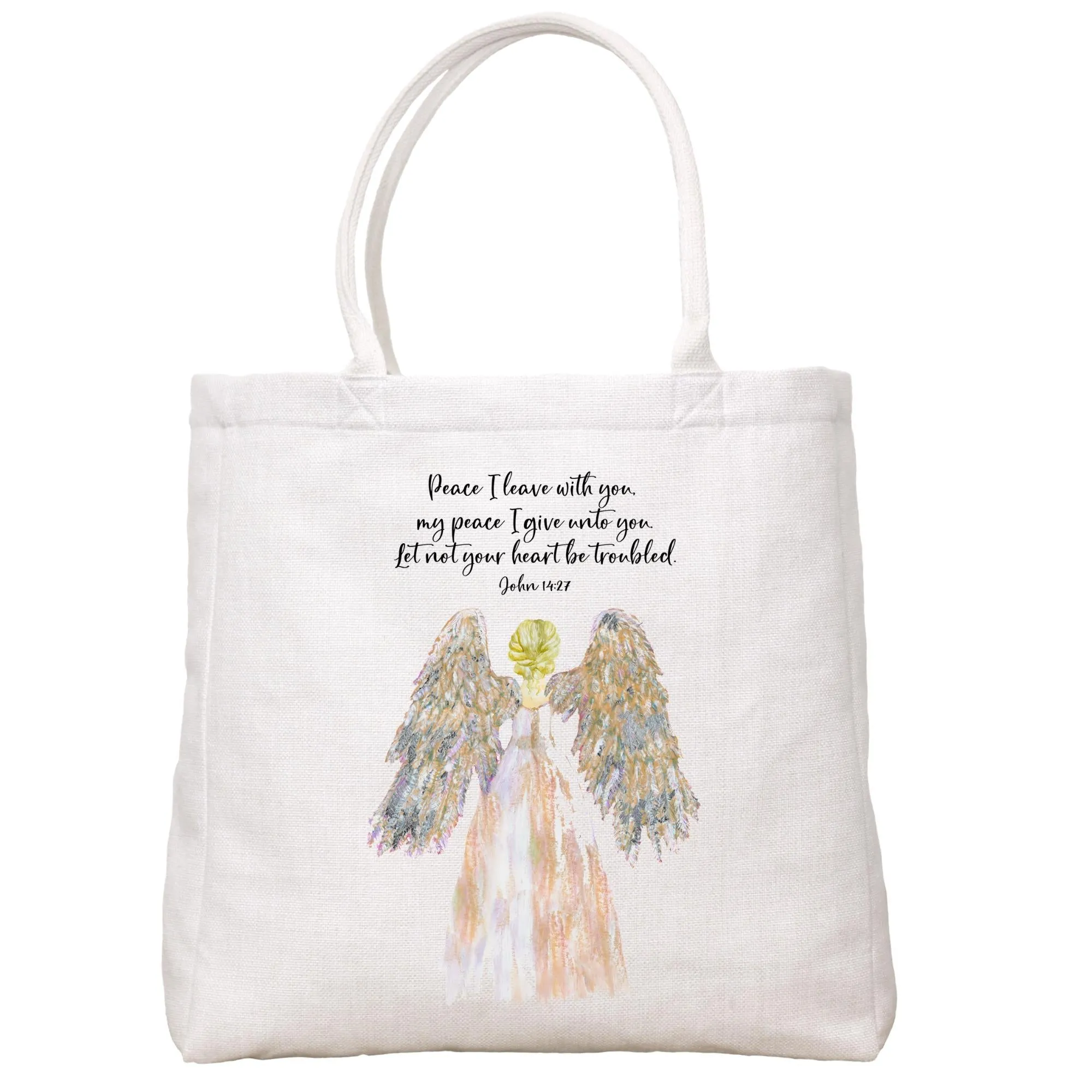 Peace Angel Tote Bag