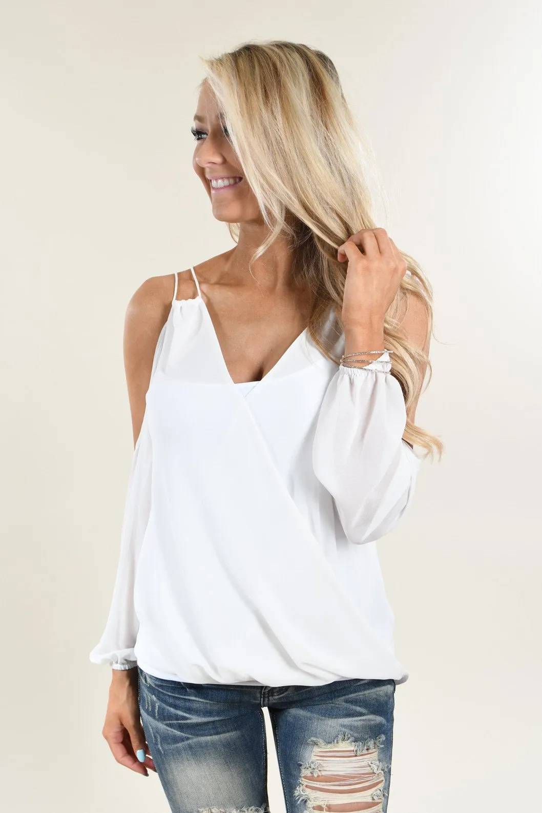 Perfection Blouse ~ White