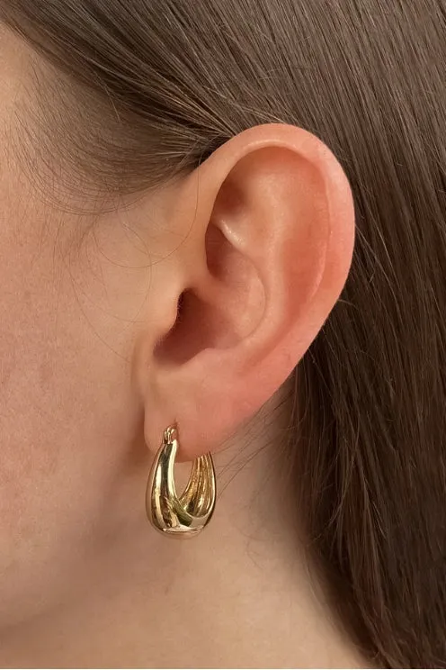 Petite Lumi Hoop Earring