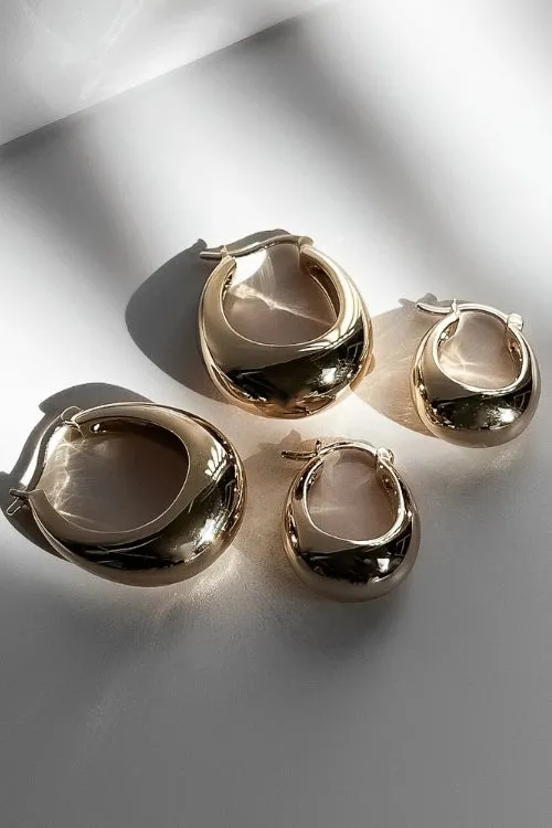 Petite Lumi Hoop Earring
