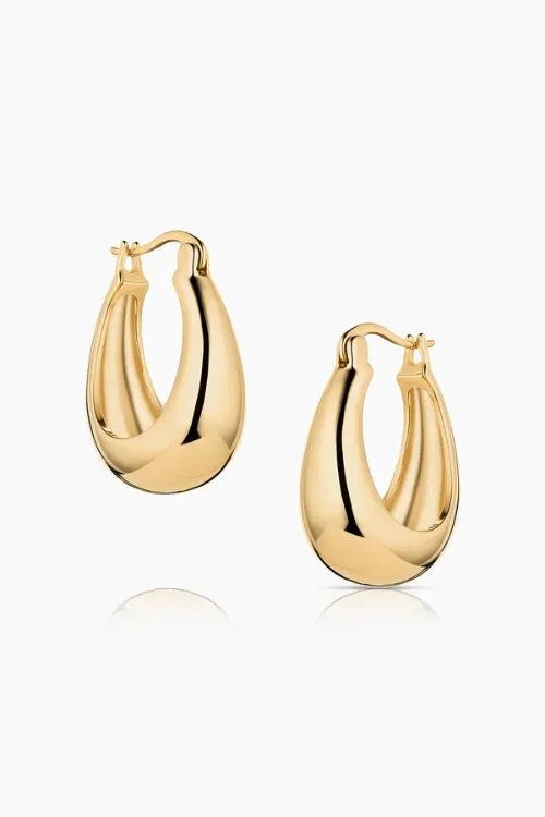 Petite Lumi Hoop Earring