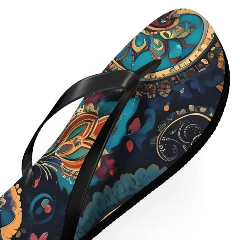 Pink Paisley Flip Flops for Stylish Summer Fun