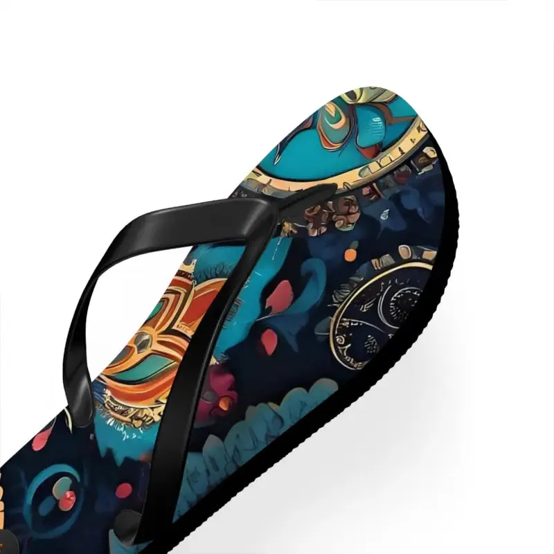Pink Paisley Flip Flops for Stylish Summer Fun