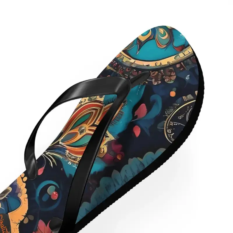 Pink Paisley Flip Flops for Stylish Summer Fun