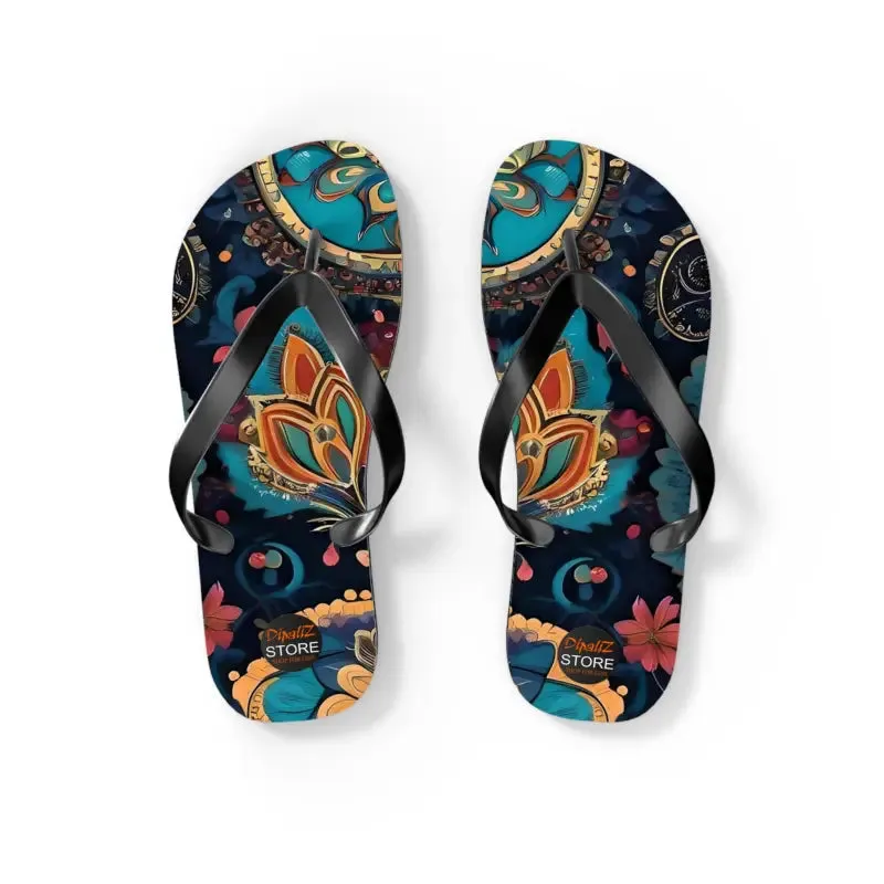 Pink Paisley Flip Flops for Stylish Summer Fun