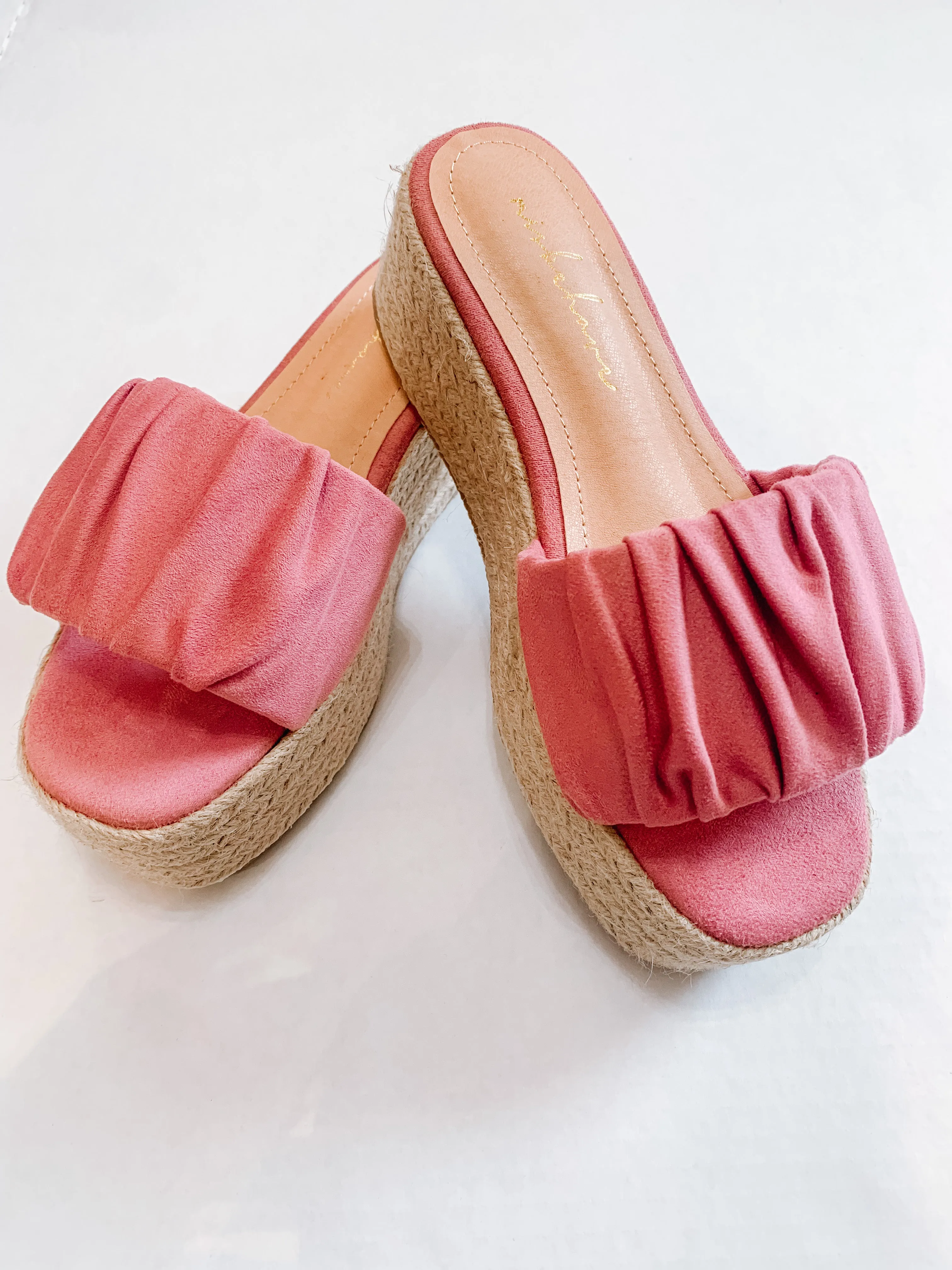 Pink Platform Sandal
