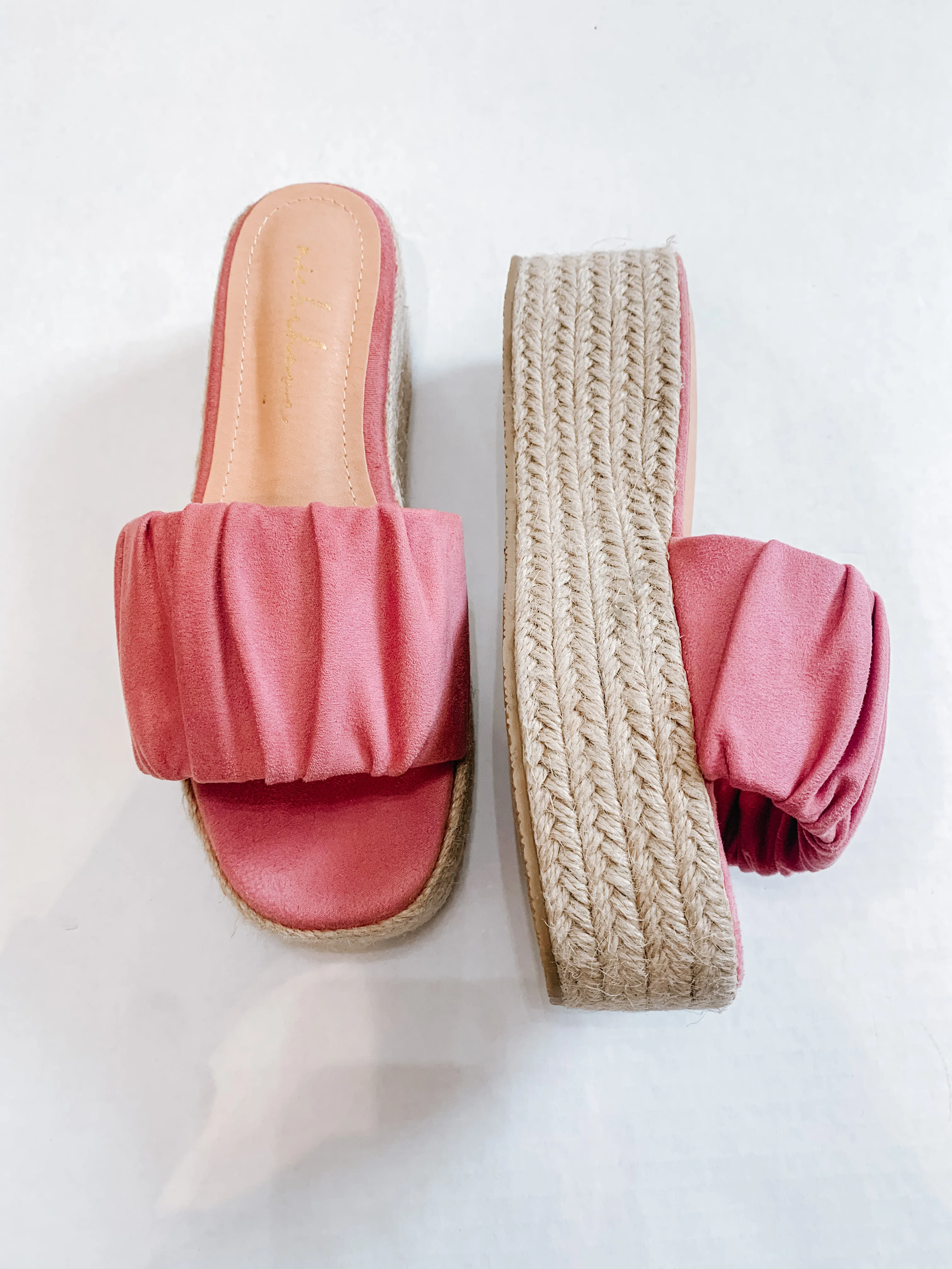 Pink Platform Sandal