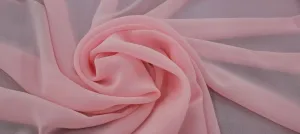 Polyester Chiffon Pink