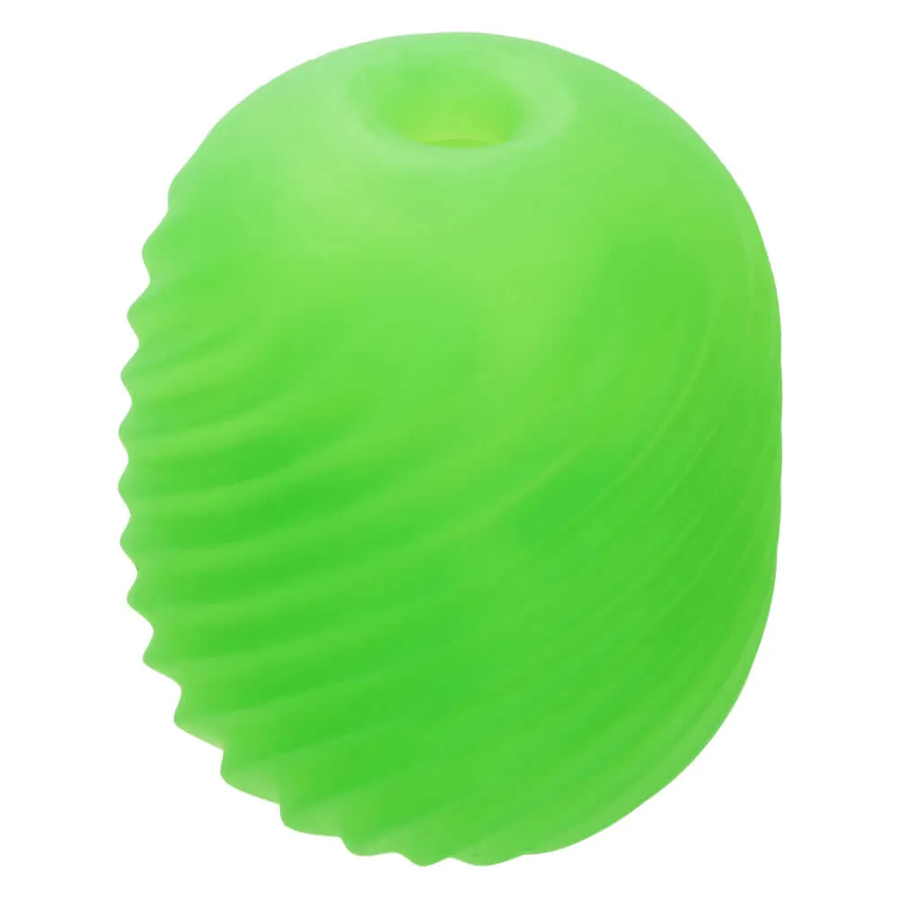Pop Sock Textured Masturbation Sleeve - Green