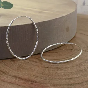Pulled Taffy Earrings