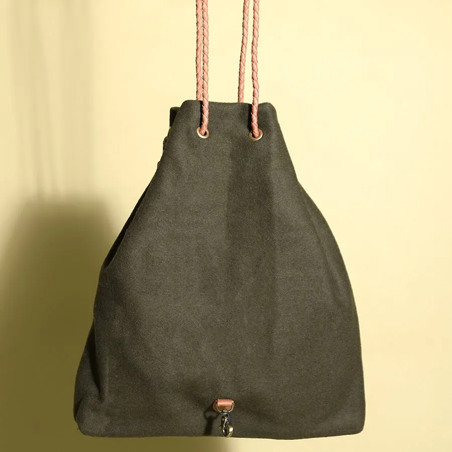 "Jholla" HYBRID TOTE - Green