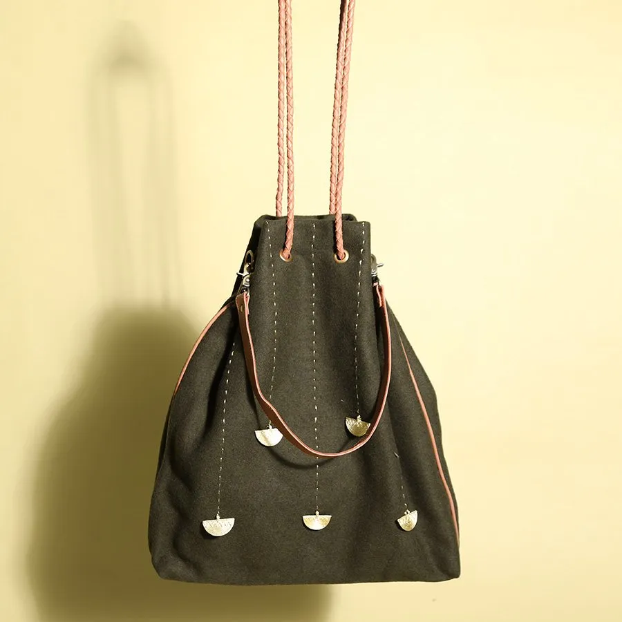 "Jholla" HYBRID TOTE - Green