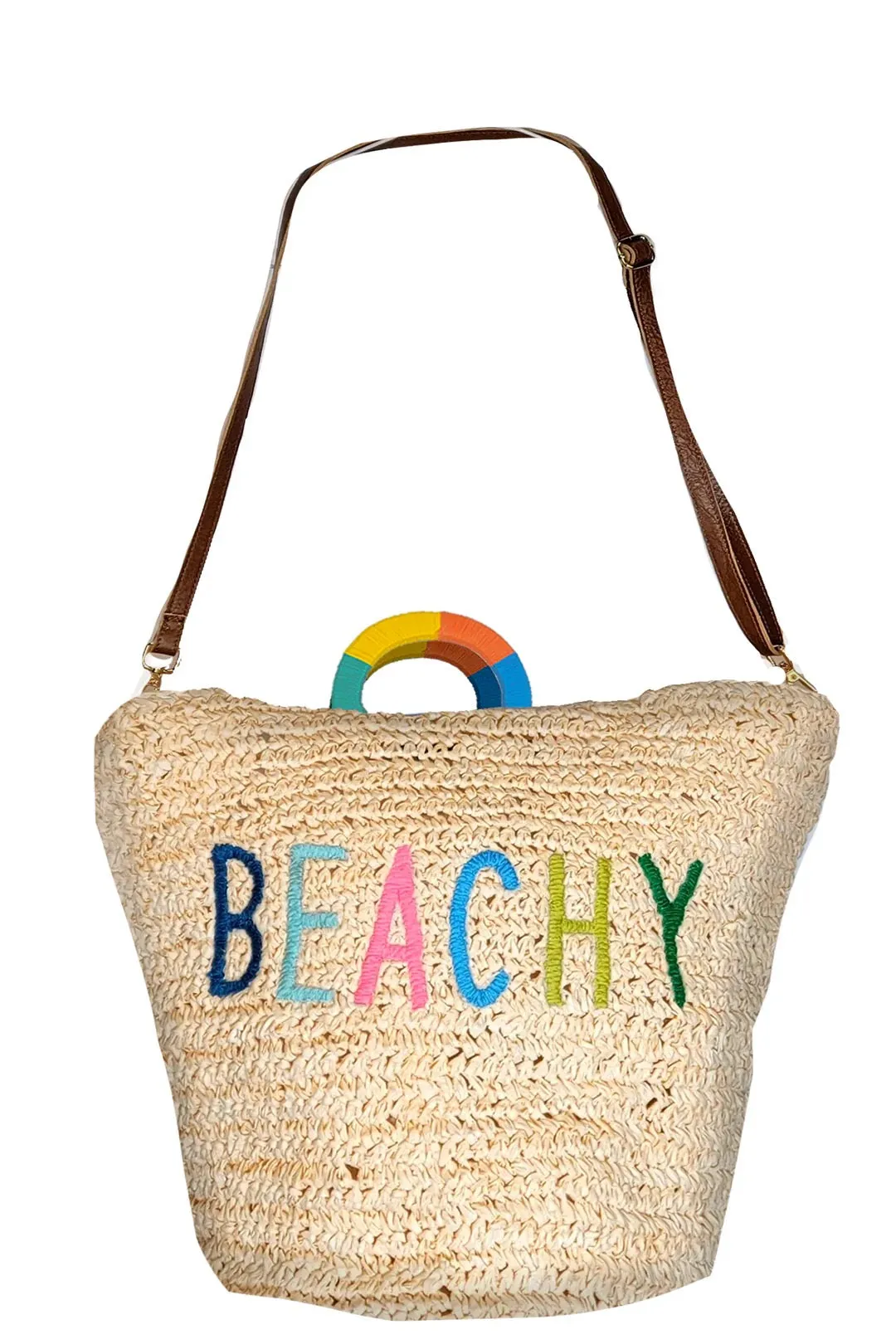 Raffia Tote Bag