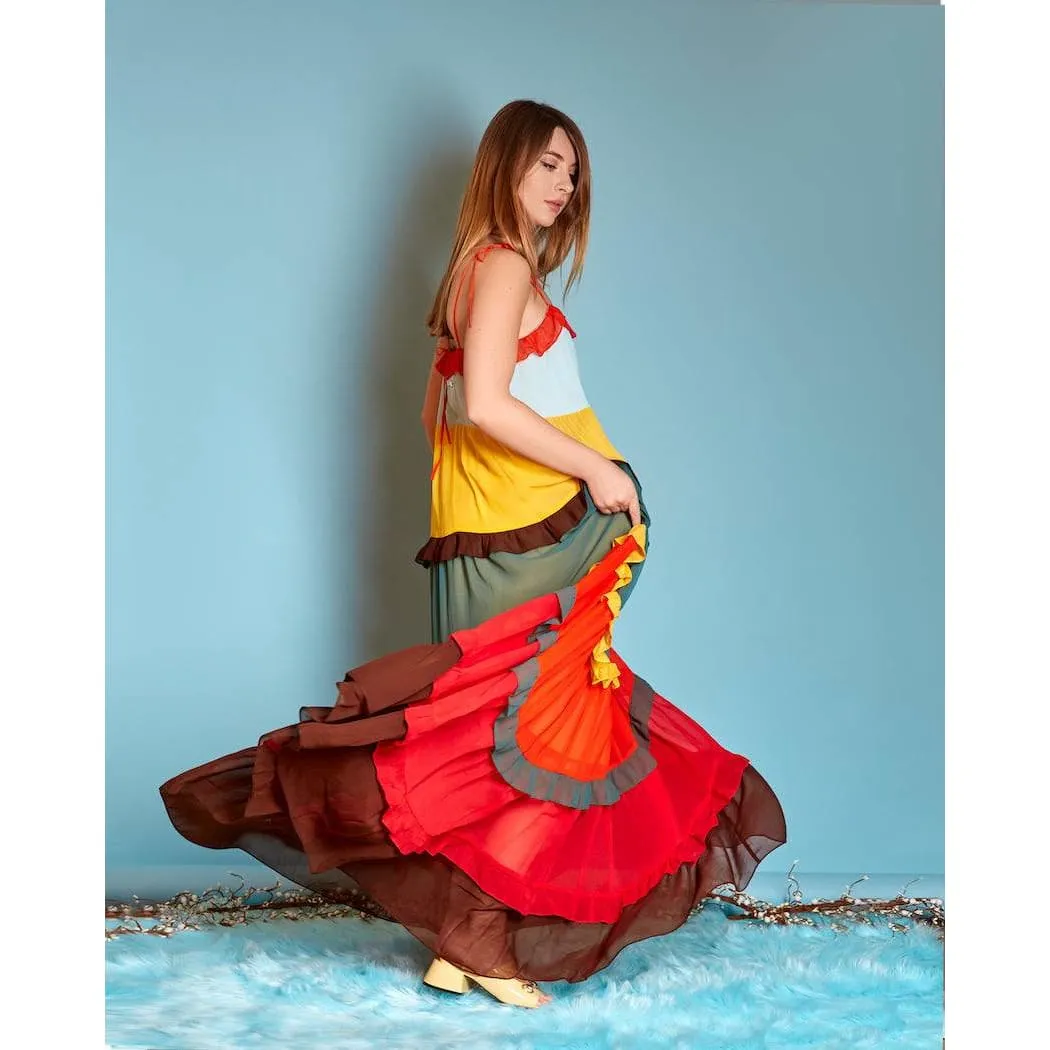 Rani Rainbow Maxi Dress