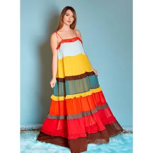 Rani Rainbow Maxi Dress