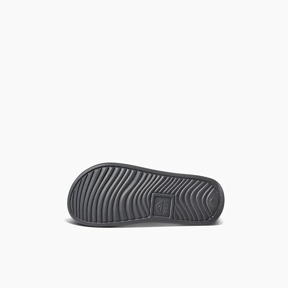 Reef Kids One Slide Sandals  - Grey/Blue