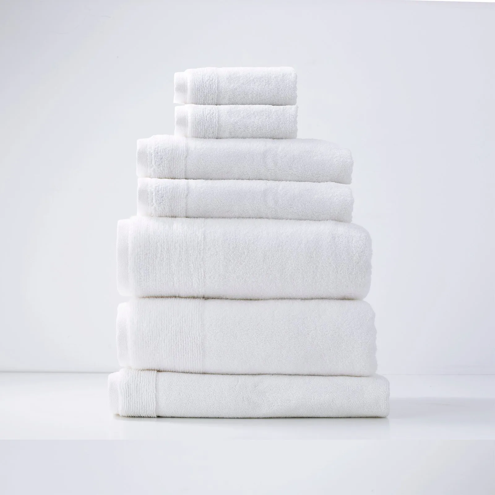 Renee Taylor Aireys 650 GSM Zero Twist 7 Piece Snow