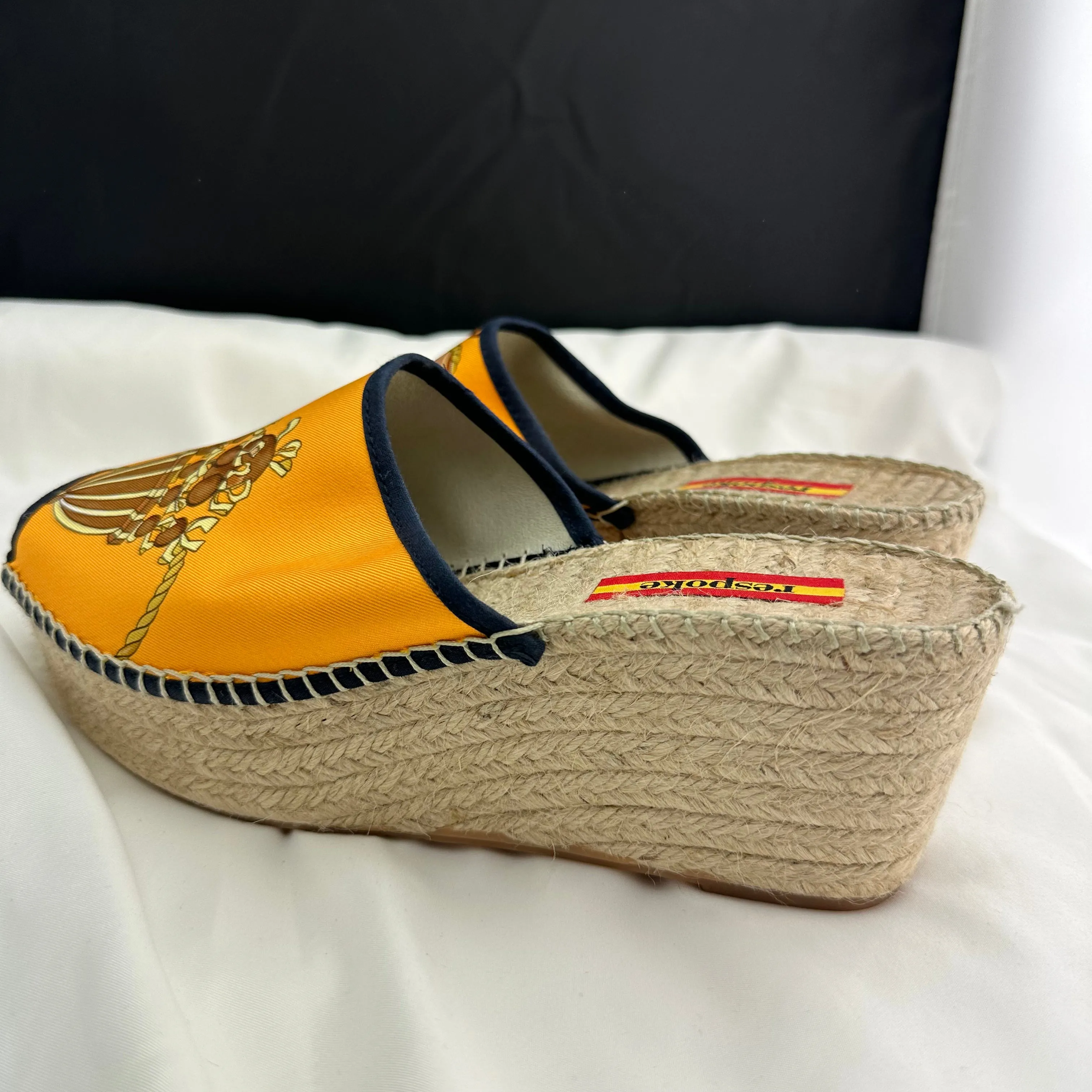 Respoke Charo Wedge Sandals Orange