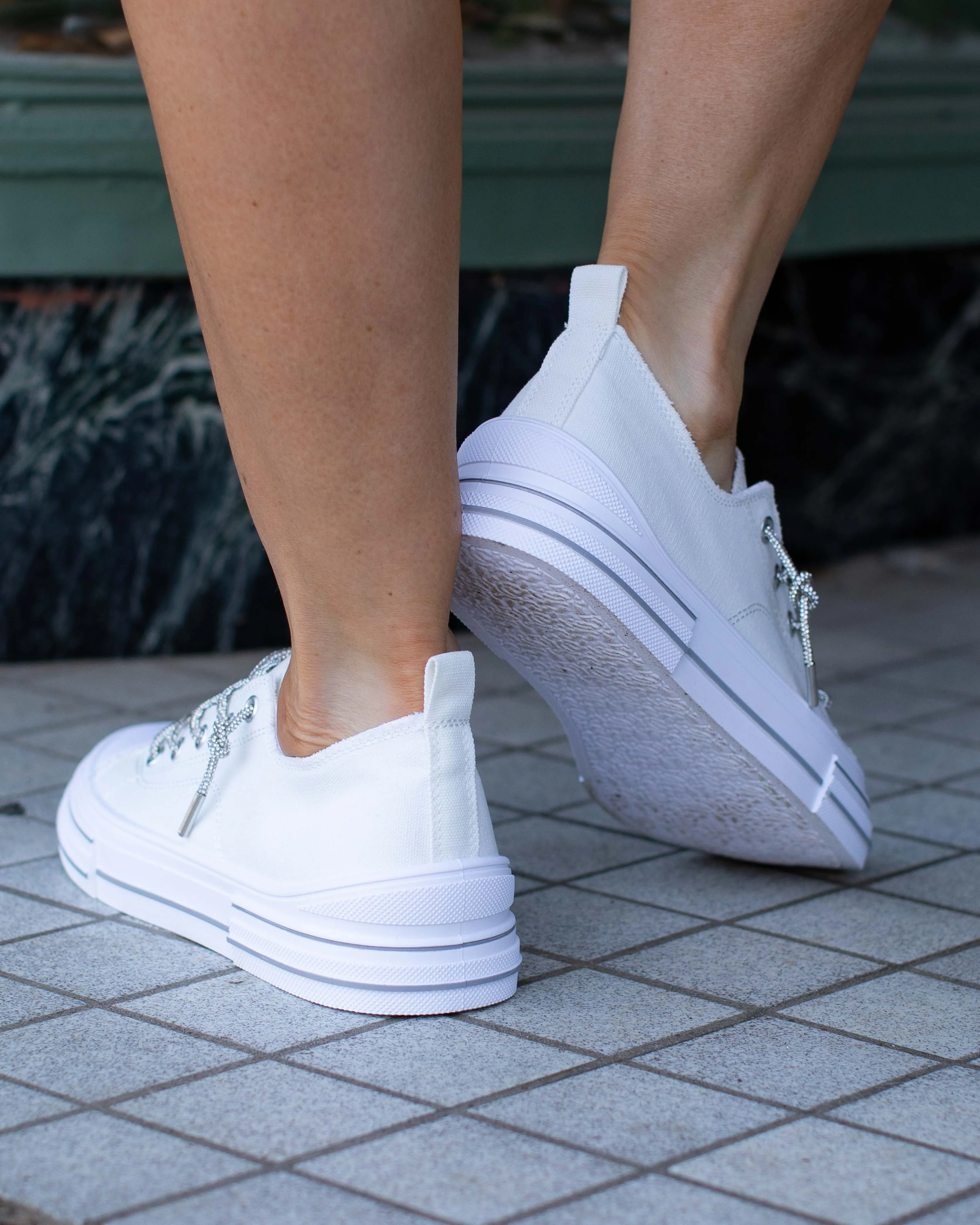 RESTOCKED - AMAN SNEAKERS BY VERY G - WHITE