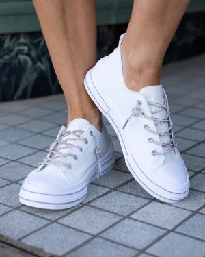 RESTOCKED - AMAN SNEAKERS BY VERY G - WHITE