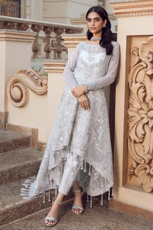 RHEA | Reign Reignaissance Luxury Wedding Collection | Unstitched Embroidered Net Suits with Heavy Handwork