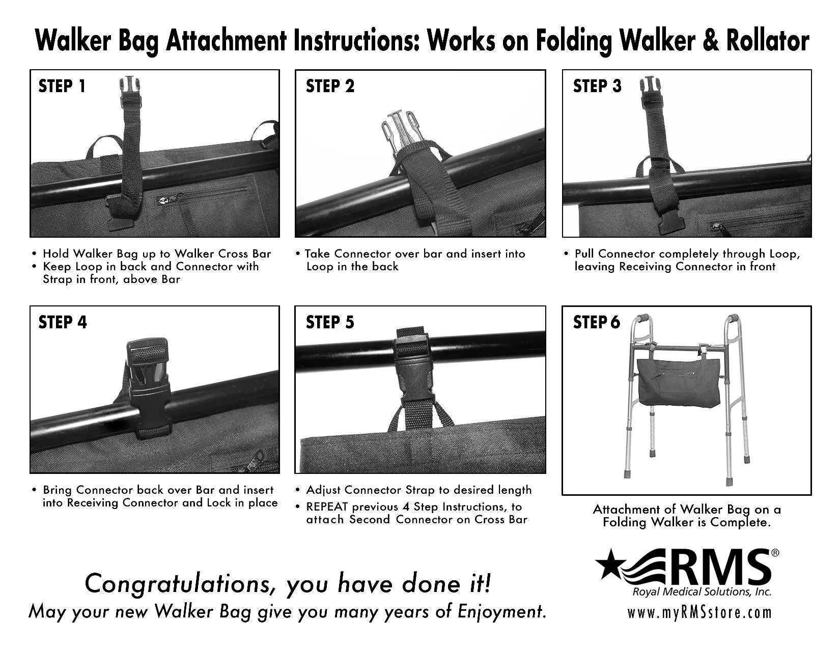 RMS - Walker Bag (Black)