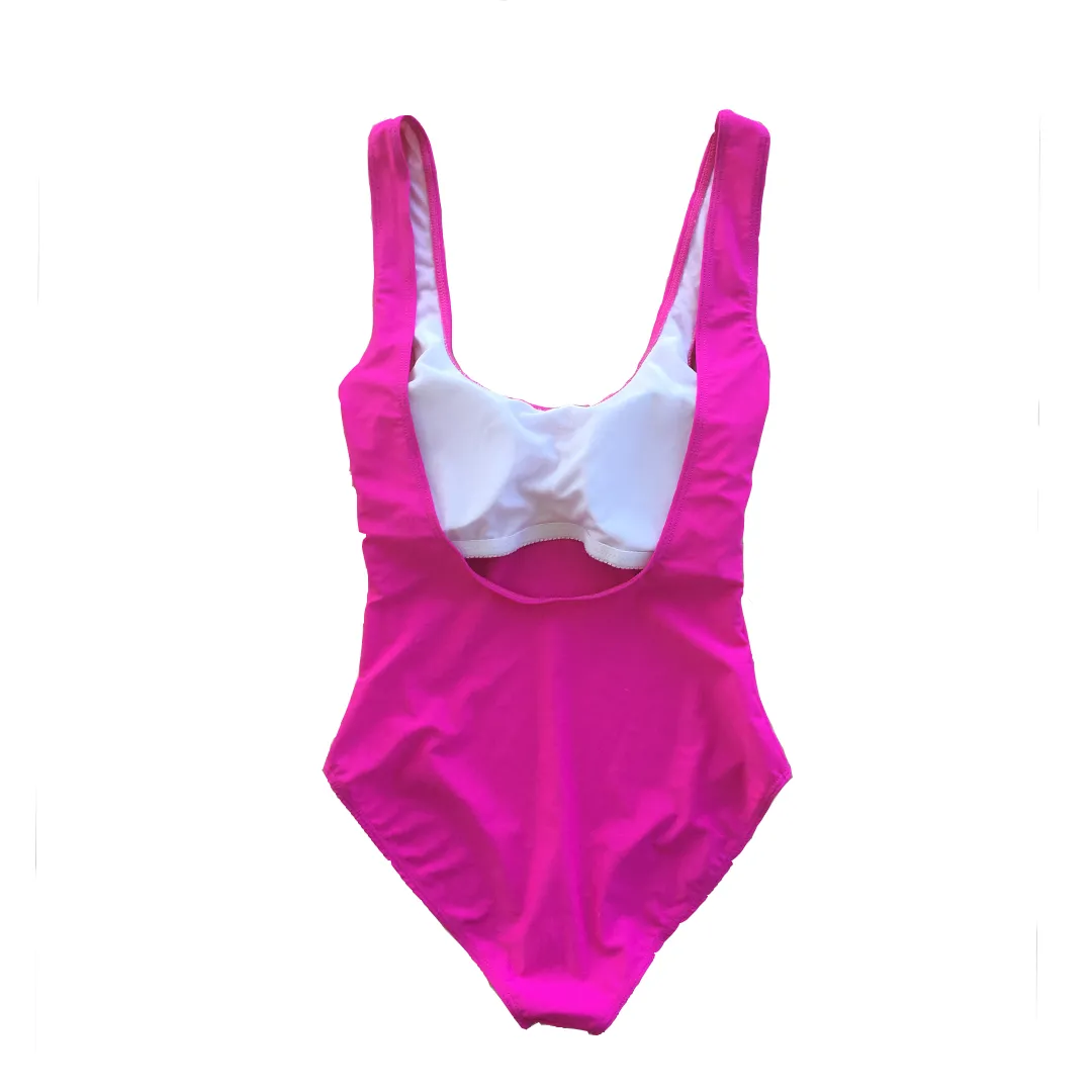 Rose All Day Pink One Piece Swimsuit
