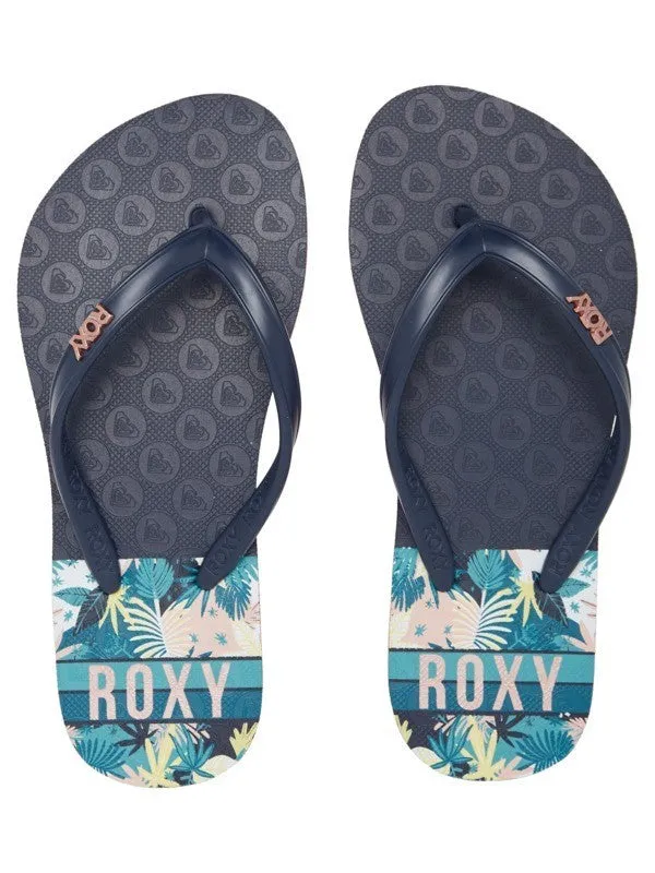 Roxy Girls' Viva Stamp Sandals