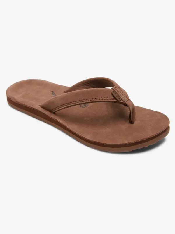 Roxy Womens Lorraine Leather Sandals