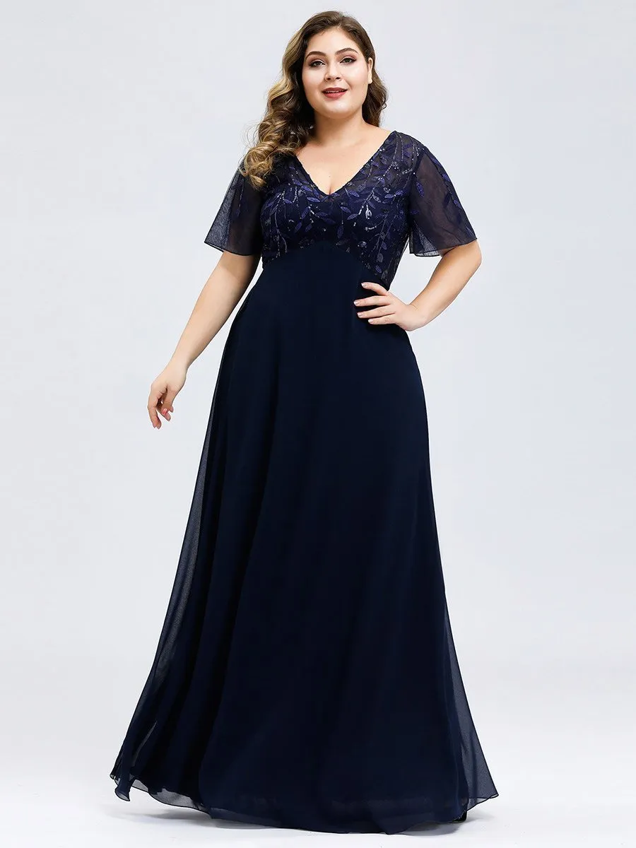 Roycebridal Shannon chiffon mother of the groom dress in navy s24 Express NZ wide