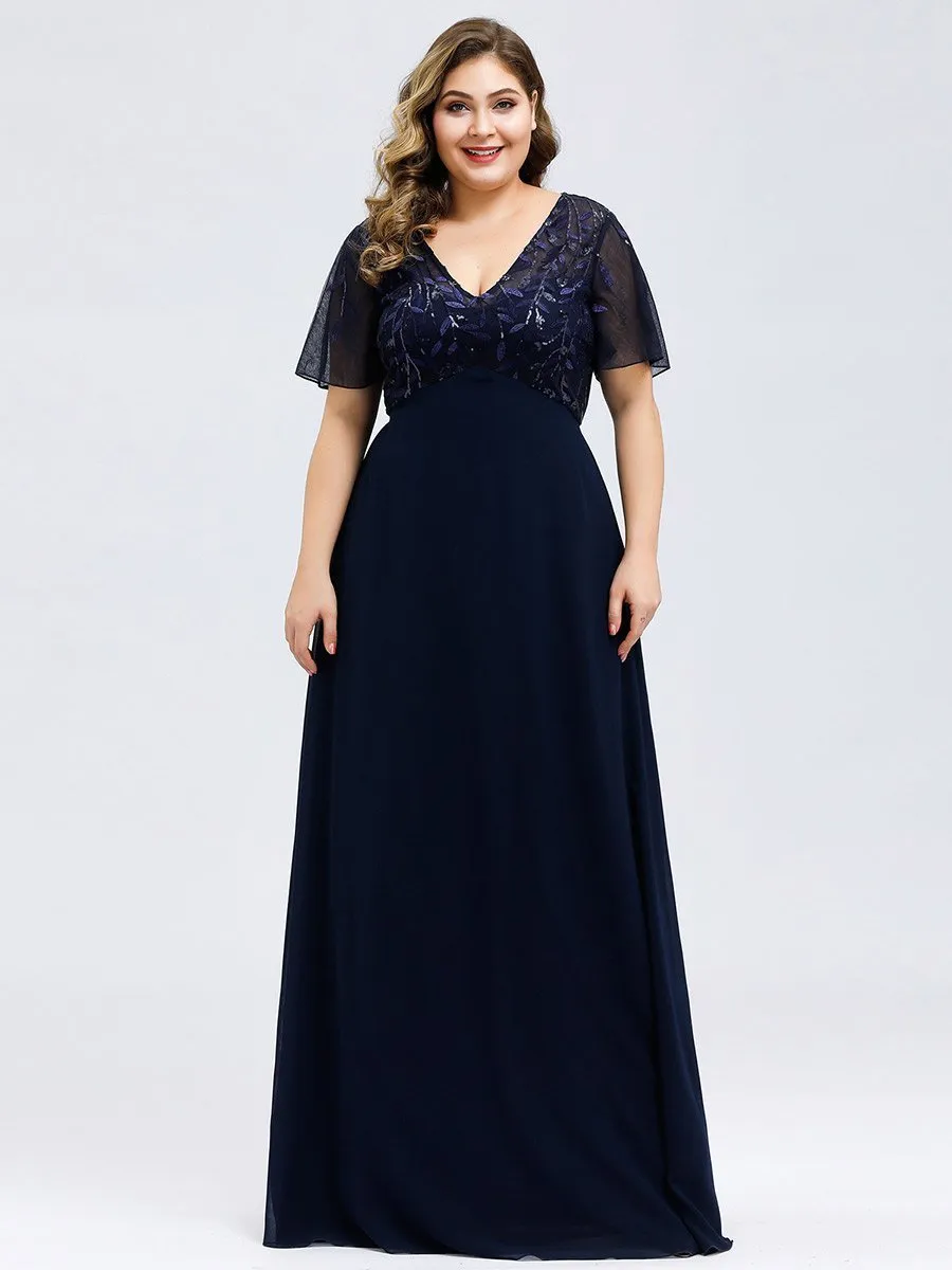 Roycebridal Shannon chiffon mother of the groom dress in navy s24 Express NZ wide
