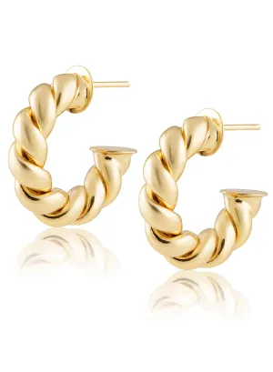 Sahira Shay Hoops - Gold