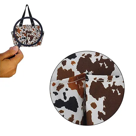 !SALE! Mocha Cow NGIL Small Utility Tote
