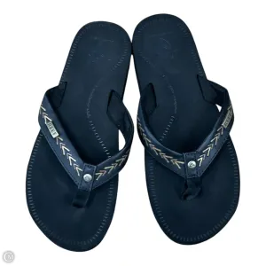 Sandals Flip Flops By Reef In Black, Size: 6